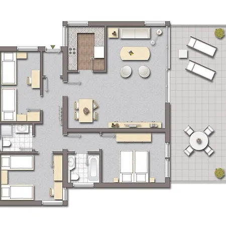 Ferienhaus Ahorn 6 - #127708 * داون